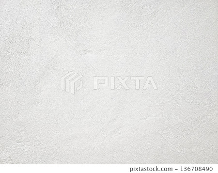 White Grunge Concrete Wall Background. White Grunge Concrete Wall Background. 136708490