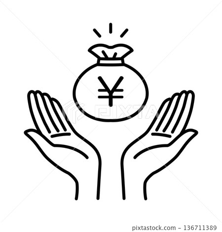 簡單可愛的理財材料 136711389