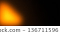 Fiery orange yellow glow noise gradient background with dark blur 136711596
