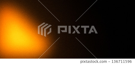 Fiery orange yellow glow noise gradient background with dark blur Fiery orange yellow glow noise gradient background with dark blur 136711596