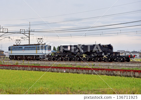 東北幹線、栗橋東鷲宮、JR貨運EF65-2063(新鶴見)+志木800B2 東北幹線、栗橋東鷲宮、JR貨運EF65-2063(新鶴見)+志木800B2 136711925