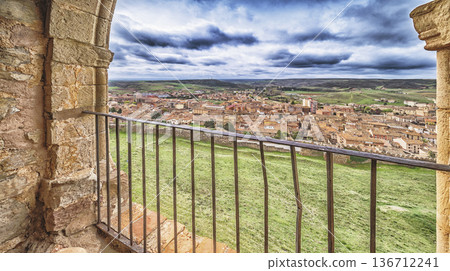 Castle of Molina de Aragon, Spain 136712241