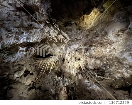 Inside the cave geology background Inside the cave geology background 136712259