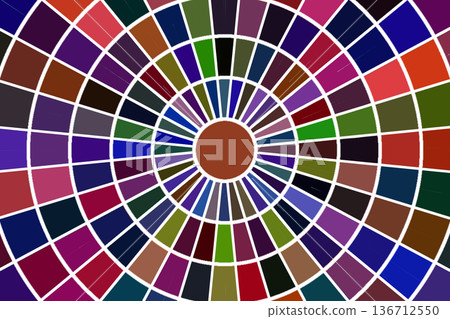 Circle Mosaic 1-6 136712550