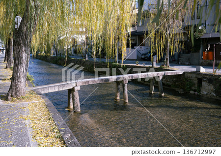 A walk around Kyoto on a sunny day 136712997