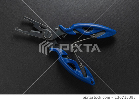 Fishing multitool close-up 136713395