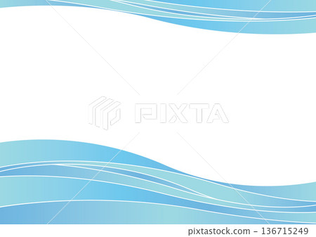 Blue simple blue flowing lines Blue simple blue flowing lines 136715249