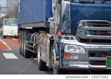 Trailer truck Trailer truck 136715862