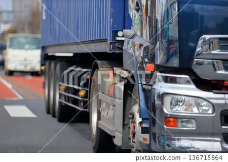Trailer truck Trailer truck 136715864