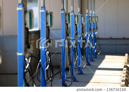 Electric car charger 136716188