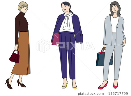 適合職業婦女的辦公室休閒裝 136717799