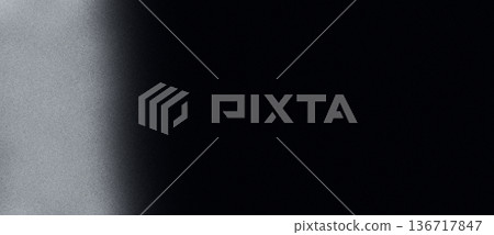 Grainy glowing noise gradient silver graphite poster backdrop with copy space black white texture Grainy glowing noise gradient silver graphite poster backdrop with copy space black white texture 136717847