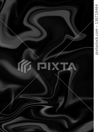 A fluid, glossy pattern based on black 136718464