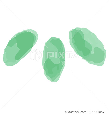 May watercolor illustration series for kindergartens and nurseries | Bamboo leaves 136718579