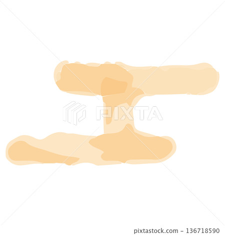 五月幼兒園和托兒所簡易水彩插畫系列 | 薄霧圖案 136718590