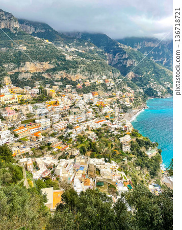 Spectacular views of Amalfi and Positano, Italy Spectacular views of Amalfi and Positano, Italy 136718721