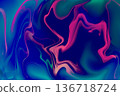 色彩繽紛的流體漸層背景 136718724