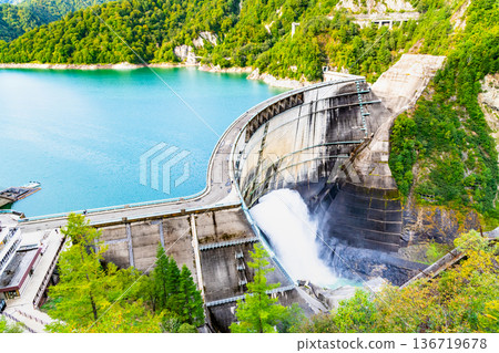 Kurobe Dam, Toyama Kurobe Dam, Toyama 136719678