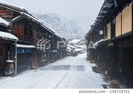 妻籠宿（冬季） 136719722