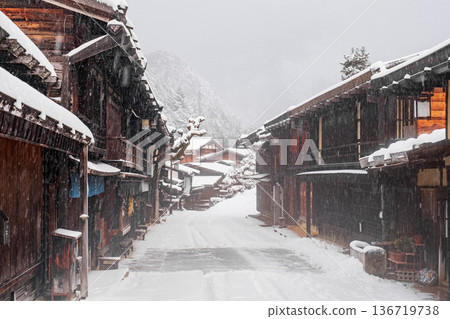 Tsumago-juku (winter) 136719738