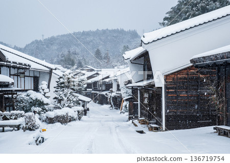 Tsumago-juku (winter) 136719754