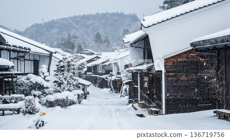 Tsumago-juku (winter) Tsumago-juku (winter) 136719756