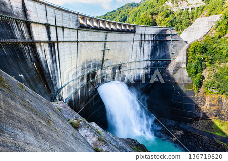 Kurobe Dam, Toyama Kurobe Dam, Toyama 136719820