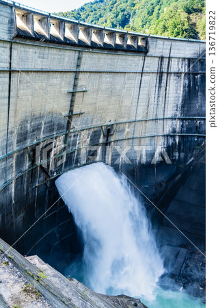 黑部水壩,富山 黑部水壩,富山 136719822