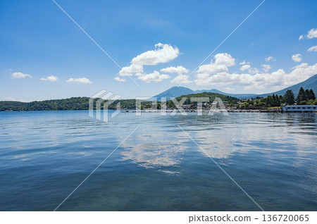 夏季的野尻湖,長野縣 夏季的野尻湖,長野縣 136720065