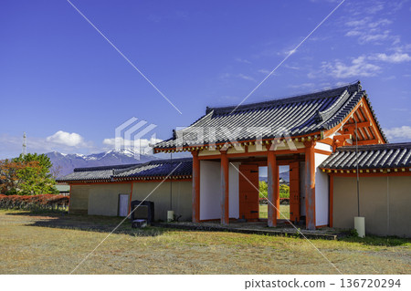 山形縣坂田市坂田城和城遺址、東門和鳥海山 山形縣坂田市坂田城和城遺址、東門和鳥海山 136720294