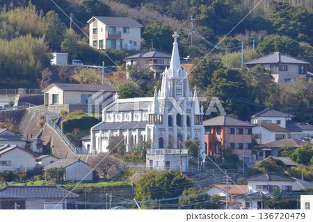 Magome Catholic Church on Okinoshima Island (Nagasaki City, Nagasaki Prefecture) 136720479