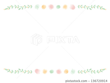 畢業典禮/證書現成可用的粉彩證書/留言卡模板 畢業典禮/證書現成可用的粉彩證書/留言卡模板 136720914