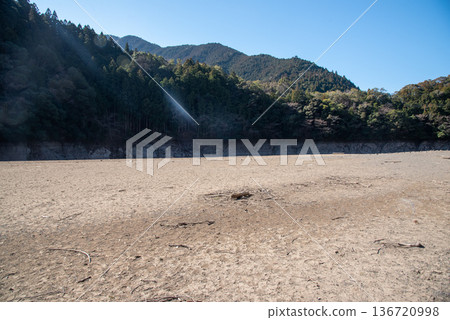 Drought conditions in the upper reaches of the Naka River 136720998