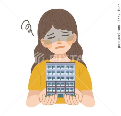 圖解:一位女士後悔住在公寓裡 圖解:一位女士後悔住在公寓裡 136721027