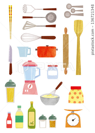 Kitchen material Kitchen material 136721348