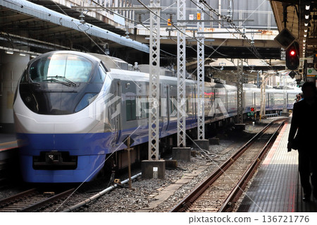 常磐線特快列車 日立（E657系列 新鮮日立 顏色：藍色） 136721776