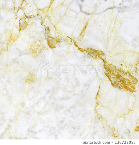 White gold background marble wall texture for design art work, seamless pattern of tile stone with bright and luxury. 136722055