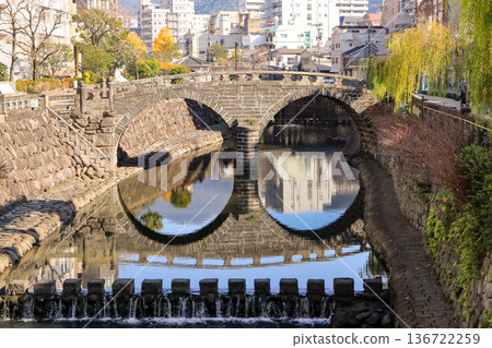 長崎市 - 長崎熱門旅遊景點,眼鏡橋 長崎市 - 長崎熱門旅遊景點,眼鏡橋 136722259