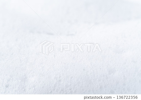 Close-up of soapy white foam Close-up of soapy white foam 136722356