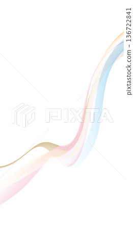 流動的波浪線背景圖 3 136722841