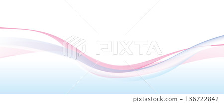 流動的波浪線背景圖 1 136722842