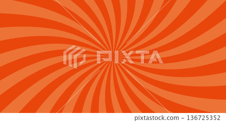 Red spiral background vector illustration 136725352