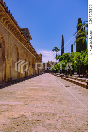 Exterior of the Mezquita in Cordoba, Spain Exterior of the Mezquita in Cordoba, Spain 136725396