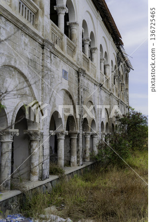 An abandoned monastery. An abandoned monastery. 136725465