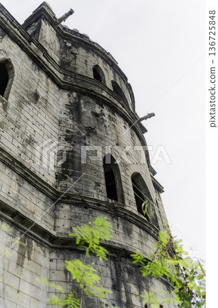 An abandoned monastery. An abandoned monastery. 136725848