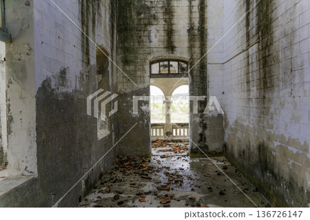 An abandoned monastery. An abandoned monastery. 136726147