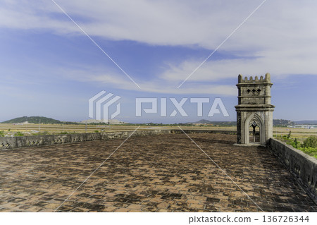 An abandoned monastery. An abandoned monastery. 136726344