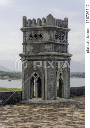 An abandoned monastery. An abandoned monastery. 136726542