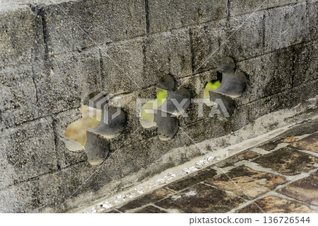 An abandoned monastery. An abandoned monastery. 136726544