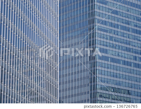 抽象建築結構的圖案背景素材 136726765